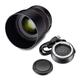 Samyang 8009 AF 85mm F1.4 EF + Lens Station für Canon EF I leichtes & kompaktes Tele-Objektiv für Portrait-Aufnahmen,mit schnellem DSLM Autofokus I Für Spiegelreflex Vollformat & APS-C Canon Kameras