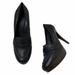 J. Crew Shoes | J Crew Biella Black Loafer Stiletto Career Heels 6 | Color: Black | Size: 6.5