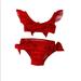 Jessica Simpson Swim | Jessica Simpson Baby Girl Red Polkadot Bikini | Color: Red/White | Size: 12mb