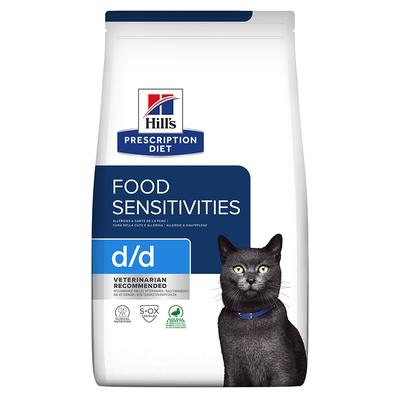 2x 3kg Hill's Prescription Diet d/d Food Sensitivities mit Ente & grünen Erbsen atzenfutter trocken