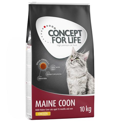 10kg Maine Coon Adult Concept for Life Katzenfutter trocken