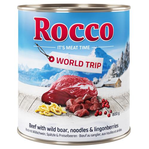 24x800g World Trip Austria Rocco Hundefutter nass
