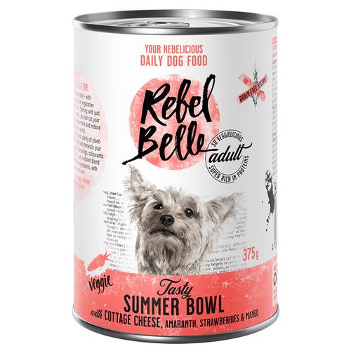 6 x 375 g Adult Tasty Summer Bowl – veggie Rebel Belle Hundefutter nass
