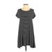 Old Navy Casual Dress - A-Line: Black Print Dresses - Women's Size Small