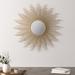 Fiore Gold 29 1/2" Sunburst Wall Mirror