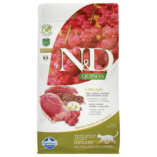 Farmina N&D Quinoa Urinary Ente, Quinoa, Cranberry & Kamille Adult – 2 x 1,5 kg