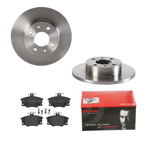 BREMBO Bremsensatz-Vorderachse Bremsensatz, Scheibenbremse vorne rechts links voll 240mm für ALFA ROMEO SHUGUANG FIAT LANCIA AUTOBIANCHI ABARTH INNOCE