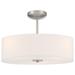 Access Lighting Mid Town 18 Inch LED Large Pendant - 64065LEDDLP-BS/WH