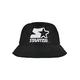 STARTER BLACK LABEL Unisex Fischerhut Basic Bucket Hat, Farbe Black, Größe one Size