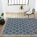 JONATHAN Y Zinnia Moroccan Trellis Textured Weave Indoor/Outdoor Area Rug