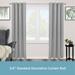 Kenney® Nile 3/4" Standard Decorative Window Curtain Rod, 36-66", Pewter