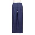 Center Stage in Navy,'Men's Blue Linen-Blend Pants'