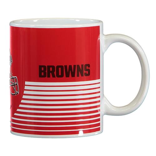 Cleveland Browns gestreifter Becher