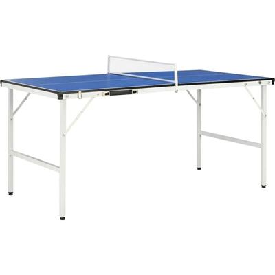 Vidaxl - Tischtennisplatte mit Netz 5 Fuß 152×76×66 cm Blau