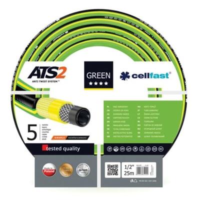 Gartenschlauch - green ATS2™ - 1/2 - 25 m - green - Cellfast