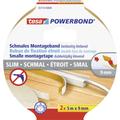 tesa SLIM 55714-00000-00 Montageband tesa® Powerbond Weiß (L x B) 5 m x 9 mm 2 St.