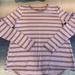 American Eagle Outfitters Tops | American Eagle Long Sleeve Xs Super Soft Tee | Color: Pink/Purple | Size: Xs