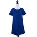 Anthropologie Dresses | Hd In Paris Anthro Striped Shift Dress | Color: Blue | Size: 6