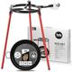 Alises - Paella Cooking Set (Eco-Set) with Enamelled Steel Paella Pan (38cm) - Gas Burner (30cm) and Tripod