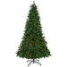 Northlight Seasonal 9' Pre-Lit Twin Falls Pine Artificial Christmas Tree Clear Lights, Metal in Green/White | 108 H x 69 W in | Wayfair
