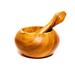 Rainforest Bowls Acacia Wood Mortar & Pestle Wood in Brown | 3.6 H x 5.6 W x 5.6 D in | Wayfair AWRB-MP01-01