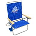 Tommy Bahama Easy In-Easy Out Beach Chair Metal in Blue/Gray | 35.5 H x 25 W x 24.25 D in | Wayfair SC602TB-103B-1