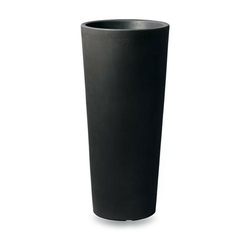 Veca - Runde hohe Genesis-Vase 85 cm Schokolade - Schokolade