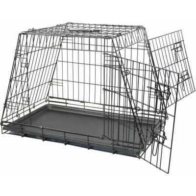 MaxxPet Hundebox 78x47x55 cm - Transportkäfig für Hund und Katze - Hundekäfig - Hundebox - 2