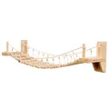 Maison murale pour arbre à chat jouets en corde de Sisal pour chats aire de jeux surélevée en bois