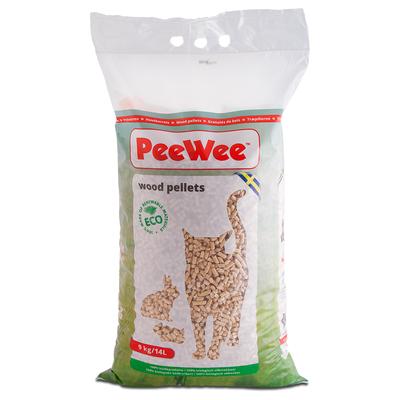 2x9kg PeeWee Wood Pellets Cat Litter