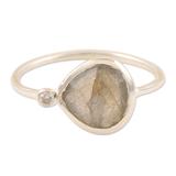 Storm Queen,'Artisan Crafted Labradorite Ring'