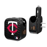 Minnesota Twins Dual Port USB Car & Home Charger