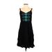 Torrid Casual Dress - A-Line: Black Solid Dresses - Used - Size Large Plus