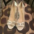 Kate Spade Shoes | Kate Spade Formal/Wedding Shoe | Color: Red/Silver/White | Size: 9.5