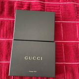 Gucci Other | Gucci Gift Box For Card Holder Wallet | Color: Brown | Size: Os