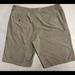 Adidas Shorts | Adidas Golf Shorts Mens Size 38 Golfer Tan Beige Checks Plaid Polyester. | Color: Cream/Tan | Size: 38