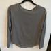 Athleta Tops | Athleta Workout Shirts | Color: Black/Gray | Size: Xxs