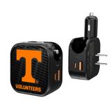Tennessee Volunteers Team Logo Dual Port USB Car & Home Charger