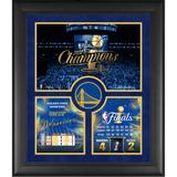 Fanatics Authentic Golden State Warriors 2022 NBA Finals Champions 20'' x 24'' Framed Collage Photo