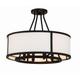 Crystorama Bryant 18 Inch 4 Light Semi Flush Mount - BRY-8004-BF_CEILING