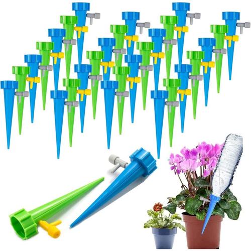 Aougo - 30Pcs Irrigation Goutte à Goutte Kit,Kit d'Irrigation Goutte,Micro Irrigation Goutte à
