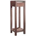 Table d'appoint 30x30 Palissandre laqué Smoked oak sydney 235 - gris