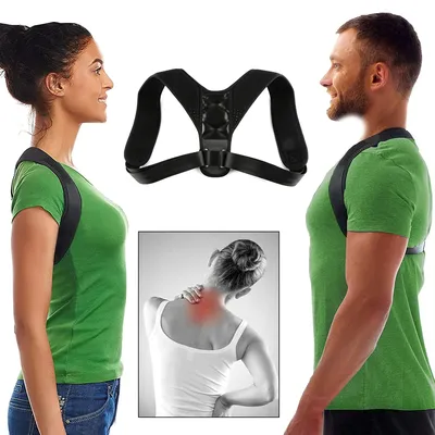 Attelle de posture réglable pour femmes et hommes sangle confortable orthèse initiée pour le cou
