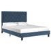 Dartington Velvet Fabric Platform Bed by iNSPIRE Q Modern