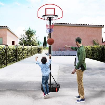 Yaheetech 5.2-7 ft Portable Basketball Hoop System for Youth Outdoor