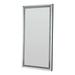 Benjara Floor Mirror w/ Faux Diamond Inlays & LED Trim, Silver Wood in Brown | 68 H x 35 W x 2 D in | Wayfair BM268947