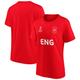 UEFA Women's Euros 2022 England T-Shirt – Rot – Damen