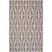 Brown/White 168 x 120 W in Area Rug - Foundry Select Moroccan Machine Woven Area Rug Chenille | 168 H x 120 W in | Wayfair