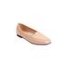 Women's The Ruby Flat by Comfortview in Nude (Size 7 M)