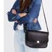 Madewell Bags | Madewell Leather The Abroad Shoulder Bag Black Sleek Minimalist Crossbody Purse | Color: Black | Size: Os